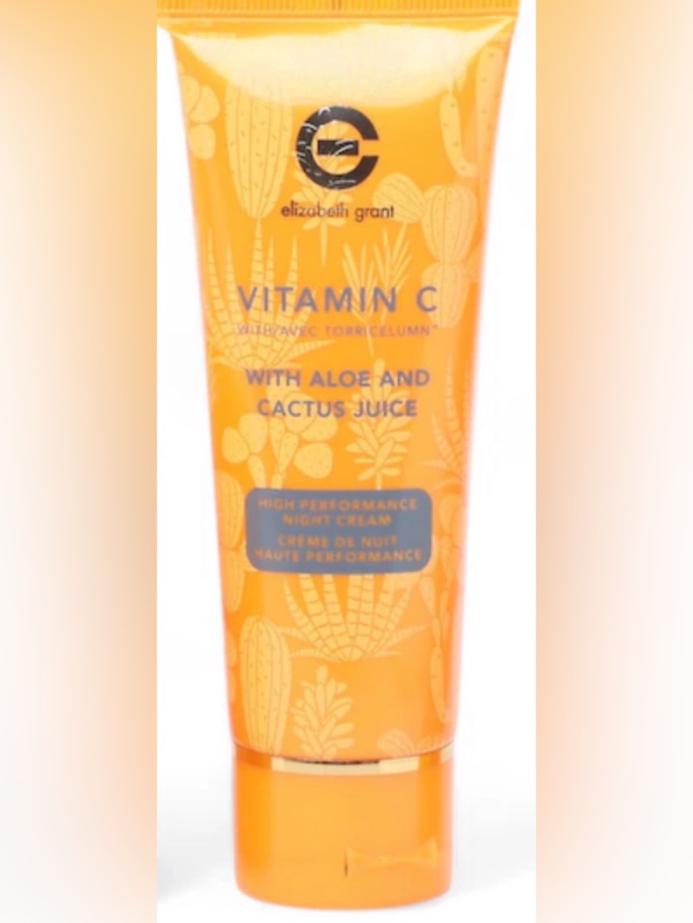 NEW Sealed Elizabeth Grant Vitamin C Night Cream with Aloe & Cactus Juice